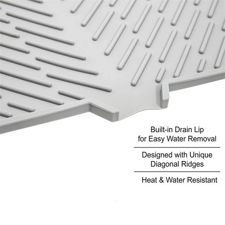 silicone roll up sink mat